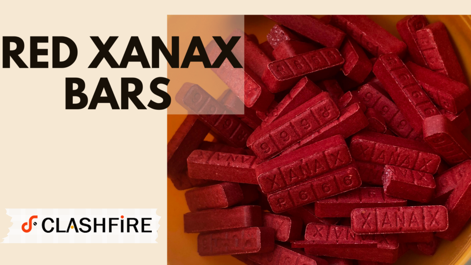 Know About Red Xanax Bars and There Uses 2