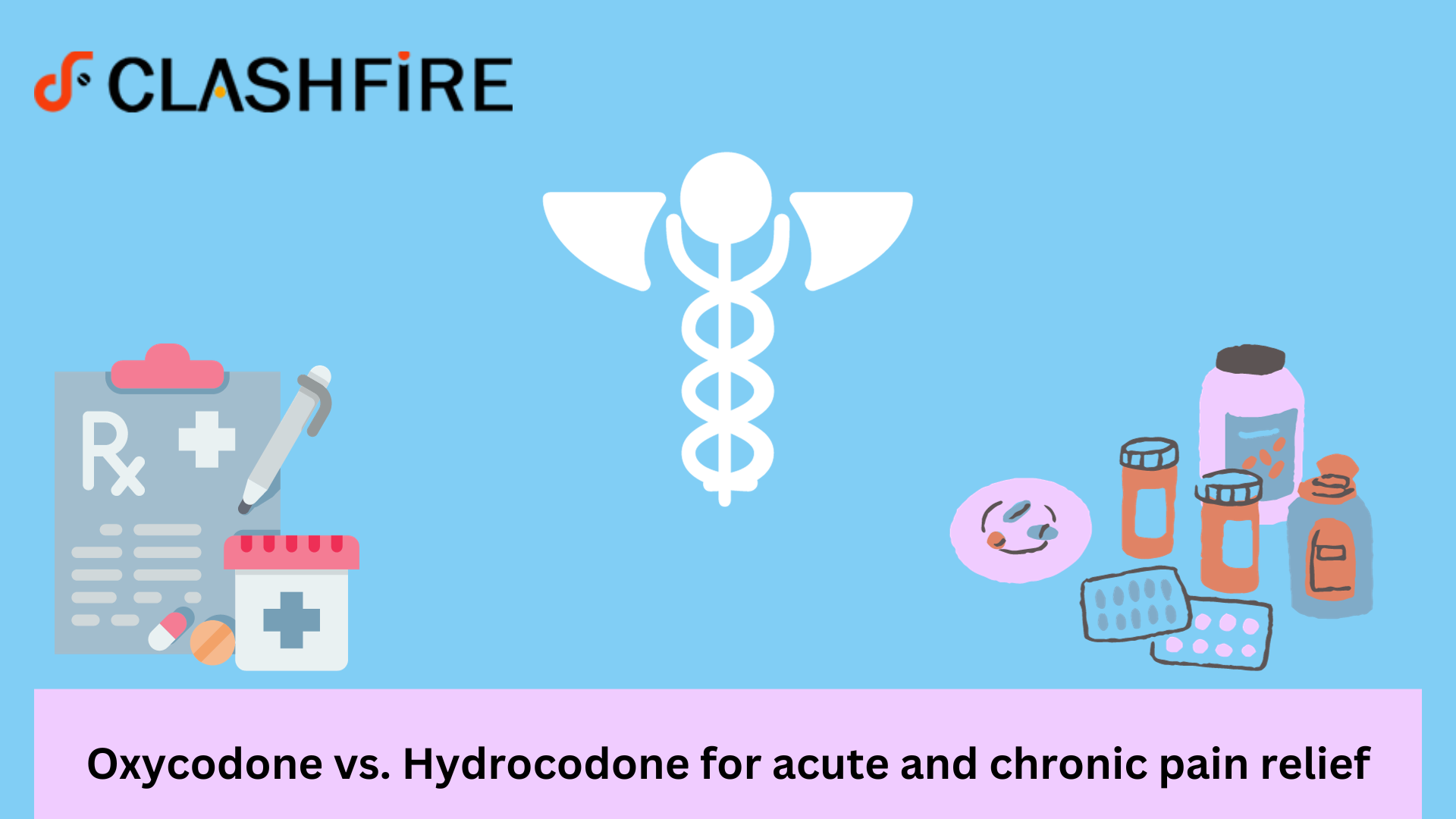 Oxycodone vs. Hydrocodone for acute and chronic pain relief